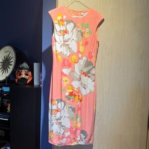 London Times floral dress size 6 Petite